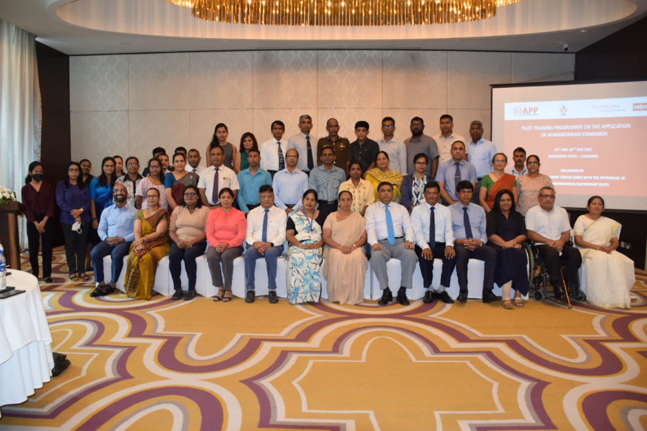 Training of Trainers TOT Pilot Workshop on Humanitarian Standards for Safety Centres  1